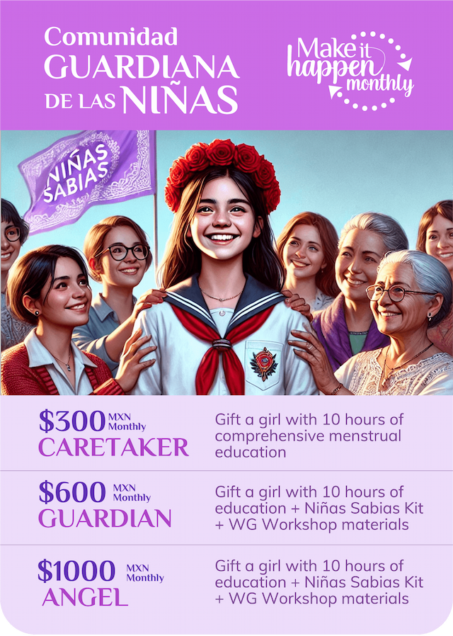 Niñas Sabias donation rect